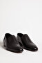 Men's Real Leather Sole Handmade Classic Shoes Real Leather Osc 1537 Black - 2