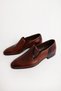 Men's Genuine Leather Sole Handmade Classic Shoes Genuine Leather Osc 1537 Tan - 3