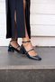 Women's Classic Buckle Ballerina Shoes - 2