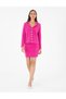 Fuchsia Pencil Fit Knitwear Skirt 50290606 -Vr023