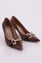 30900 Women's Stone Detailed Heeled Shoes - 2