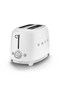 50's Style Retro - Matte White 2X1 Toaster Tsf01Whmeu - 3