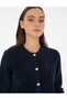 Navy Blue Slim Fit Knitwear Cardigan 50290546 -Vr033 - 2