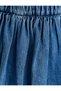 X Tuba Ünsal - Denim Mini Balloon Skirt - 6