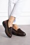 Women's Tan PU Sole Square-Stone Detailed Comfortable Orthopedic Sneakers - 5