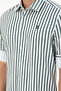 Men's Dark Green Long Sleeve Shirt 50296599 -Vr079 - 7