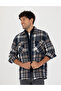 Navy Blue Comfort Fit Shirt Jacket 50278867-VR033