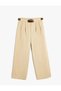 Chino Pants with Belt and Pocket Detail, Cotton - 6