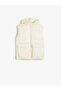 Basic Puffer Vest Hooded - 3