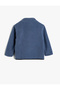 Fleece Jacket with Zipper and Parachute Fabric Detail, Cotton - 2