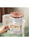 House by House 2 in 1 Makeup Jewellery Bujiteri Organizer Organizer Dowry Set Cream - 3