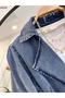 Denim Trench - Washed Design - 3