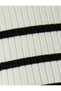 Women's Black Striped Sweater 5Wak90259Ht - 6
