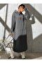 Women's Oversize Hooded Long Dress with Pockets / Tunic - 2