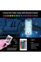 Crystal Light Lamp Color Changing Lamps Table Lamp with Touch & Remote Control, Diamond LED Night Light Rechargeable Rose Romantic Date Lighting Decor for Festival, Home, Restaurant, Bar - 3