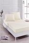 Double Towel Sheet Set Color Cream 150x200 Cm