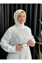 Luxury Lace Flared Dress - 4