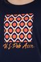 Navy Blue Women's T-Shirt - Crew Neck50286051-VR033 - 7