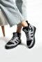 Gray High Top Sneakers Basketball Shoes - 5