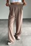 Full Lycra Back Elastic Palazzo Trousers - 7