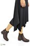 Women's Genuine Leather Laceless Flat Sole Classic Boots M25/Kb1405 - 6