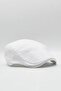 Men's Hat Summer Linen Sports Cap - White