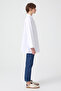 Asymmetric Poplin Shirt - 4