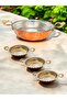 Copper Pan Set of 4 Pans - 2