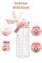 Motivational Transparent Water Bottle Water Bottle Portable Water Bottle with Sticker Set of 3 - 5