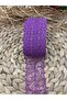 4 cm Double Sided Plum Guipure Lace Ribbon - 5 Meters Double Lace Guipure - 4