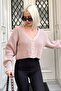 Powder Long Sleeve Buttoned Crop Cardigan Mg2198 - 6
