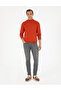 Orange Slim Fit Half Turtleneck Basic Knitwear Sweater 50296548-Vr051 - 4