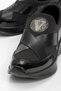 Women's lace-up sports shoes black - 3