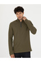 Khaki Regular Fit Sweatshirt 50275986 -Vr027 - 3