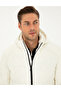 Ecru Hooded Puffer Coat 50295054-Vr019 - 2