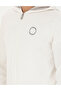 Ecru Regular Fit Hooded Knitted Cardigan 50275989-Vr019 - 7