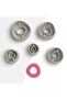 Organic Shape Polymer Clay Mold, Earring Mold, Jewelry Mold, Clay Cutter, 5 Sizes, No: 849