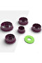 Organic Shape Polymer Clay Mold, Earring Mold, Jewelry Mold, Clay Cutter, 5 Sizes, No: 850 - 2