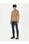 Camel Melange Slim Fit Crew Neck Basic Sweater Sweater 50270179-Vr122 - 4