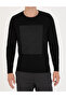 Black Slim Fit Crew Neck Sweater 50278080-Vr046 - 6