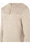 Kum Melange Slim Fit Zippered Stand Collar Sweater 50300532-Vr123 - 7