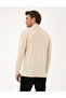 Beige Slim Fit Turtleneck Wool Blended Basic Knitwear Sweater 50270052-Vr011 - 5
