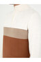 Mink Slim Fit Zippered Stand Collar Sweater 50296471-Vr052 - 7