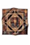 Tivil Silk Scarf 14239-0001-0009 Mustard Black - 2