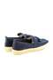 Navy Blue Genuine Men's Shoes - Srm 119 Straw Detailed - 3
