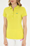 Women's Khaki Basic Polo Neck T-Shirt 50285846-Vr027 - 6