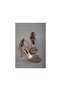 Choose 492 strap evening women's shoes (heel height 11 cm) rose