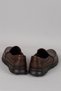 Select 1368 genuine leather men's anatomical shoes coffee - 4