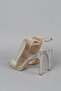 SELECT 615 SPECIAL MANUFACTURING HEEL EVENING SHOE (11 cm) SILVER - 5