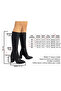 Black Thick Heeled Boots - 3